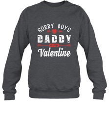 Funny Valentine's Day Present For Your Little Girl, Daughter Crewneck Sweatshirt Crewneck Sweatshirt - trendytshirts1