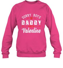 Funny Valentine's Day Present For Your Little Girl, Daughter Crewneck Sweatshirt Crewneck Sweatshirt - trendytshirts1