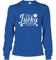 One Lucky Mama Shamrock Gift For Saint Patrick's Day Long Sleeve T-Shirt Long Sleeve T-Shirt - trendytshirts1