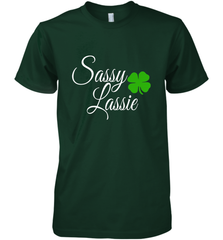 Sassy Lassie St Patty day Men's Premium T-Shirt Men's Premium T-Shirt - trendytshirts1