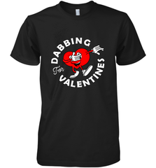 Dabbing Heart For Valentine's Day Art Graphics Heart Gift Men's Premium T-Shirt Men's Premium T-Shirt - trendytshirts1
