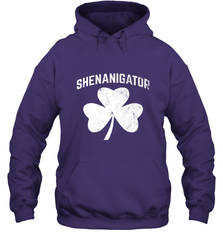 Shenanigator Funny St Patrick's Shamrock Hooded Sweatshirt Hooded Sweatshirt - trendytshirts1