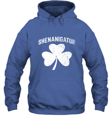 Shenanigator Funny St Patrick's Shamrock Hooded Sweatshirt Hooded Sweatshirt - trendytshirts1