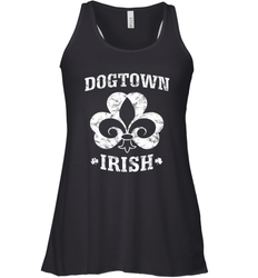 St. Louis Dogtown St. Patrick's Day Dogtown Irish STL Women's Racerback Tank