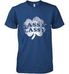 Sassy Lassy T Shirt Funny St. Patrick's Day Clover Men's Premium T-Shirt Men's Premium T-Shirt - trendytshirts1