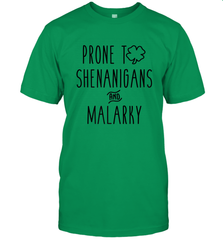 St. Patrick's Day Prone To Shenanigans Men's T-Shirt Men's T-Shirt - trendytshirts1