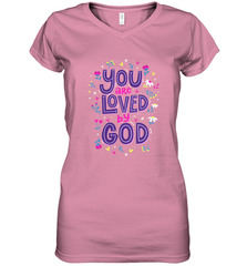 Christian Valentine's Day Women's V-Neck T-Shirt Women's V-Neck T-Shirt - trendytshirts1