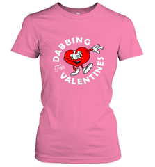 Dabbing Heart For Valentine's Day Art Graphics Heart Gift Women's T-Shirt Women's T-Shirt - trendytshirts1