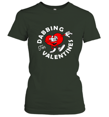 Dabbing Heart For Valentine's Day Art Graphics Heart Gift Women's T-Shirt Women's T-Shirt - trendytshirts1