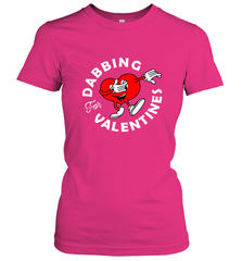 Dabbing Heart For Valentine's Day Art Graphics Heart Gift Women's T-Shirt Women's T-Shirt - trendytshirts1