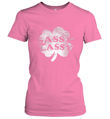 Sassy Lassy T Shirt Funny St. Patrick's Day Clover Women's T-Shirt Women's T-Shirt - trendytshirts1