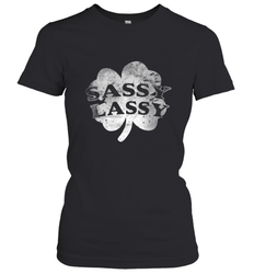 Sassy Lassy T Shirt Funny St. Patrick's Day Clover Women's T-Shirt