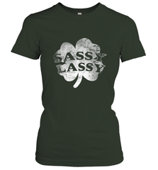 Sassy Lassy T Shirt Funny St. Patrick's Day Clover Women's T-Shirt Women's T-Shirt - trendytshirts1