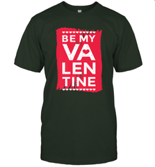 Be My Valentine Cute Quote Men's T-Shirt Men's T-Shirt - trendytshirts1