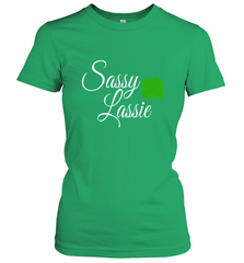 Sassy Lassie St Patty day Women's T-Shirt Women's T-Shirt - trendytshirts1