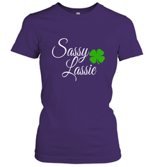 Sassy Lassie St Patty day Women's T-Shirt Women's T-Shirt - trendytshirts1