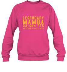 Black Mamba Legendary Mamba Out Farewell Tribute Crewneck Sweatshirt Crewneck Sweatshirt - trendytshirts1