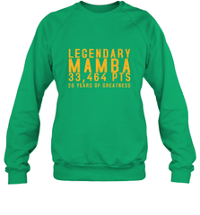 Black Mamba Legendary Mamba Out Farewell Tribute Crewneck Sweatshirt Crewneck Sweatshirt - trendytshirts1