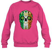 Sugar Skull Leprechaun T Shirt St Patricks Day Women Men Tee Crewneck Sweatshirt Crewneck Sweatshirt - trendytshirts1