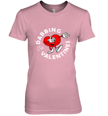 Dabbing Heart For Valentine's Day Art Graphics Heart Gift Women's Premium T-Shirt Women's Premium T-Shirt - trendytshirts1