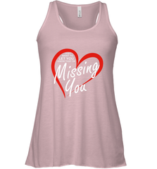 Lover Love Quote Just Want to Let You Know I'm Missing You Women's Racerback Tank Women's Racerback Tank - trendytshirts1