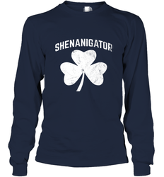 Shenanigator Funny St Patrick's Shamrock Long Sleeve T-Shirt