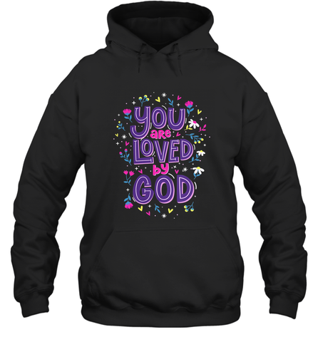 Christian Valentine's Day Hooded Sweatshirt Hooded Sweatshirt / Black / S Hooded Sweatshirt - trendytshirts1