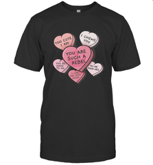 Star Wars Valentines Candy Heart Quotes Men's T-Shirt Men's T-Shirt - trendytshirts1