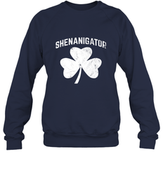Shenanigator Funny St Patrick's Shamrock Crewneck Sweatshirt