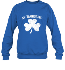 Shenanigator Funny St Patrick's Shamrock Crewneck Sweatshirt Crewneck Sweatshirt - trendytshirts1