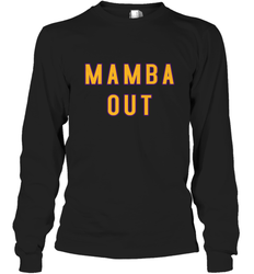 Mamba Out Limited Edition Farewell Tribute Long Sleeve T-Shirt