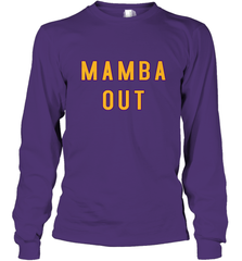 Mamba Out Limited Edition Farewell Tribute Long Sleeve T-Shirt Long Sleeve T-Shirt - trendytshirts1