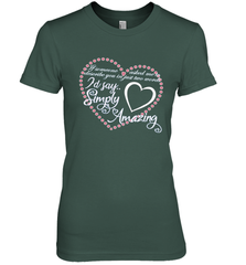 Describe your lover in two words symply amazing Valentine Women's Premium T-Shirt Women's Premium T-Shirt - trendytshirts1