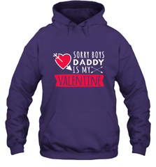 Kids Funny Valentine's Day Present For Your Little Girl, Daughter Hooded Sweatshirt Hooded Sweatshirt - trendytshirts1