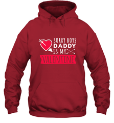 Kids Funny Valentine's Day Present For Your Little Girl, Daughter Hooded Sweatshirt Hooded Sweatshirt - trendytshirts1