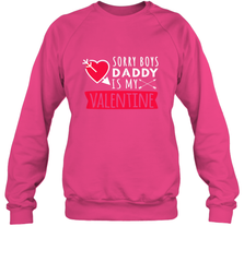 Kids Funny Valentine's Day Present For Your Little Girl, Daughter Crewneck Sweatshirt Crewneck Sweatshirt - trendytshirts1