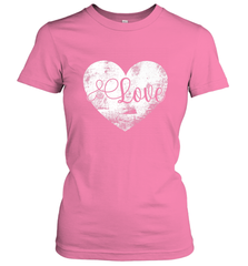 Love Valentines Day Heart Vintage Gift For Men Women Women's T-Shirt Women's T-Shirt - trendytshirts1