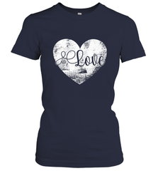 Love Valentines Day Heart Vintage Gift For Men Women Women's T-Shirt Women's T-Shirt - trendytshirts1