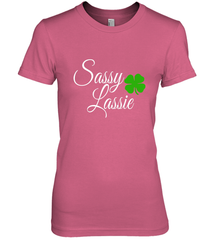 Sassy Lassie St Patty day Women's Premium T-Shirt Women's Premium T-Shirt - trendytshirts1