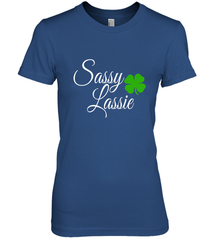 Sassy Lassie St Patty day Women's Premium T-Shirt Women's Premium T-Shirt - trendytshirts1