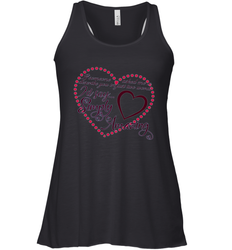 Describe your lover in two words symply...amazing valentine T shirt Women's Racerback Tank