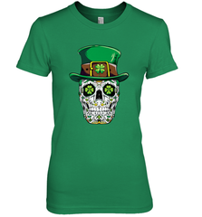 Sugar Skull Leprechaun T Shirt St Patricks Day Women Men Women's Premium T-Shirt Women's Premium T-Shirt - trendytshirts1