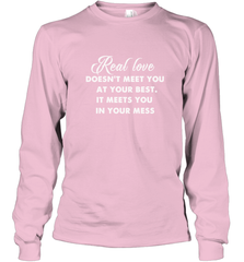 Real love funny quotes for valentine Long Sleeve T-Shirt Long Sleeve T-Shirt - trendytshirts1