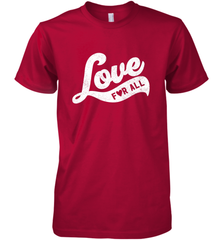 Cute Love Valentines Day Retro Vintage Top Men's Premium T-Shirt Men's Premium T-Shirt - trendytshirts1