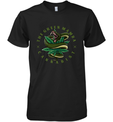 The Green Mamba, Cannabist, Weed Grower Pot Smoker Men's Premium T-Shirt Men's Premium T-Shirt - trendytshirts1