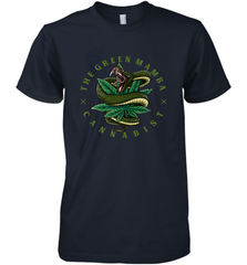 The Green Mamba, Cannabist, Weed Grower Pot Smoker Men's Premium T-Shirt Men's Premium T-Shirt - trendytshirts1