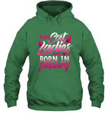 Cat Lady Born In January Cat Lover Birthday Gift For Hooded Sweatshirt Hooded Sweatshirt - trendytshirts1