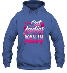 Cat Lady Born In January Cat Lover Birthday Gift For Hooded Sweatshirt Hooded Sweatshirt - trendytshirts1