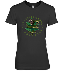 The Green Mamba, Cannabist, Weed Grower Pot Smoker Women's Premium T-Shirt Women's Premium T-Shirt - trendytshirts1