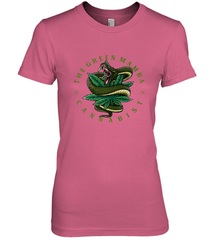 The Green Mamba, Cannabist, Weed Grower Pot Smoker Women's Premium T-Shirt Women's Premium T-Shirt - trendytshirts1